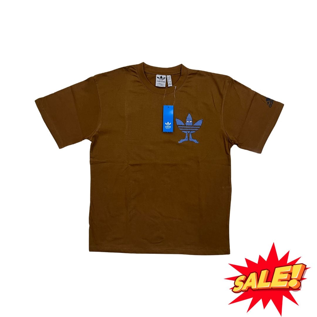 Adidas Oversized Tshirt - Brown