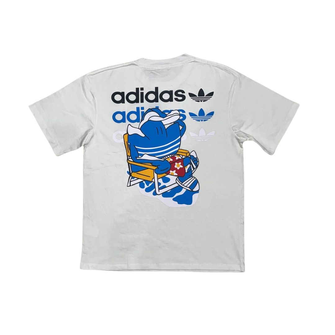 Adidas Oversized Tshirt -WHITE