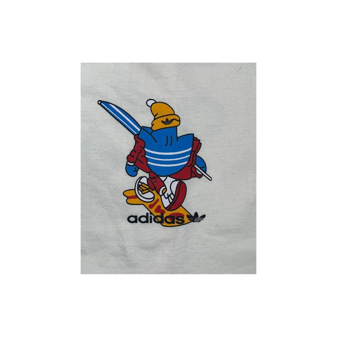 Adidas Oversized Tshirt -WHITE