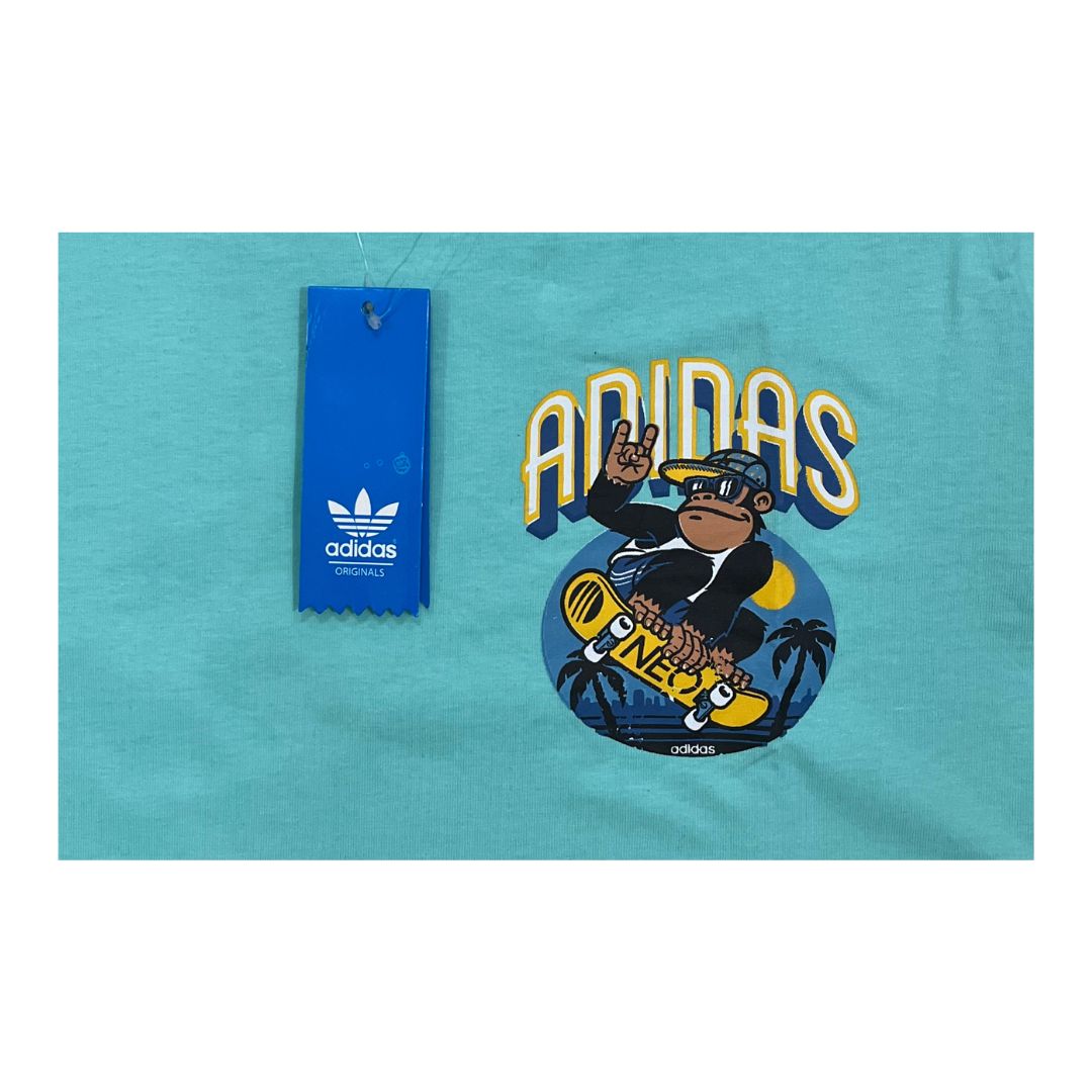Adidas Oversized Tshirt - Sky Blue