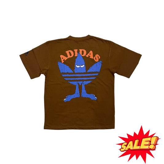 Adidas Oversized Tshirt - Brown