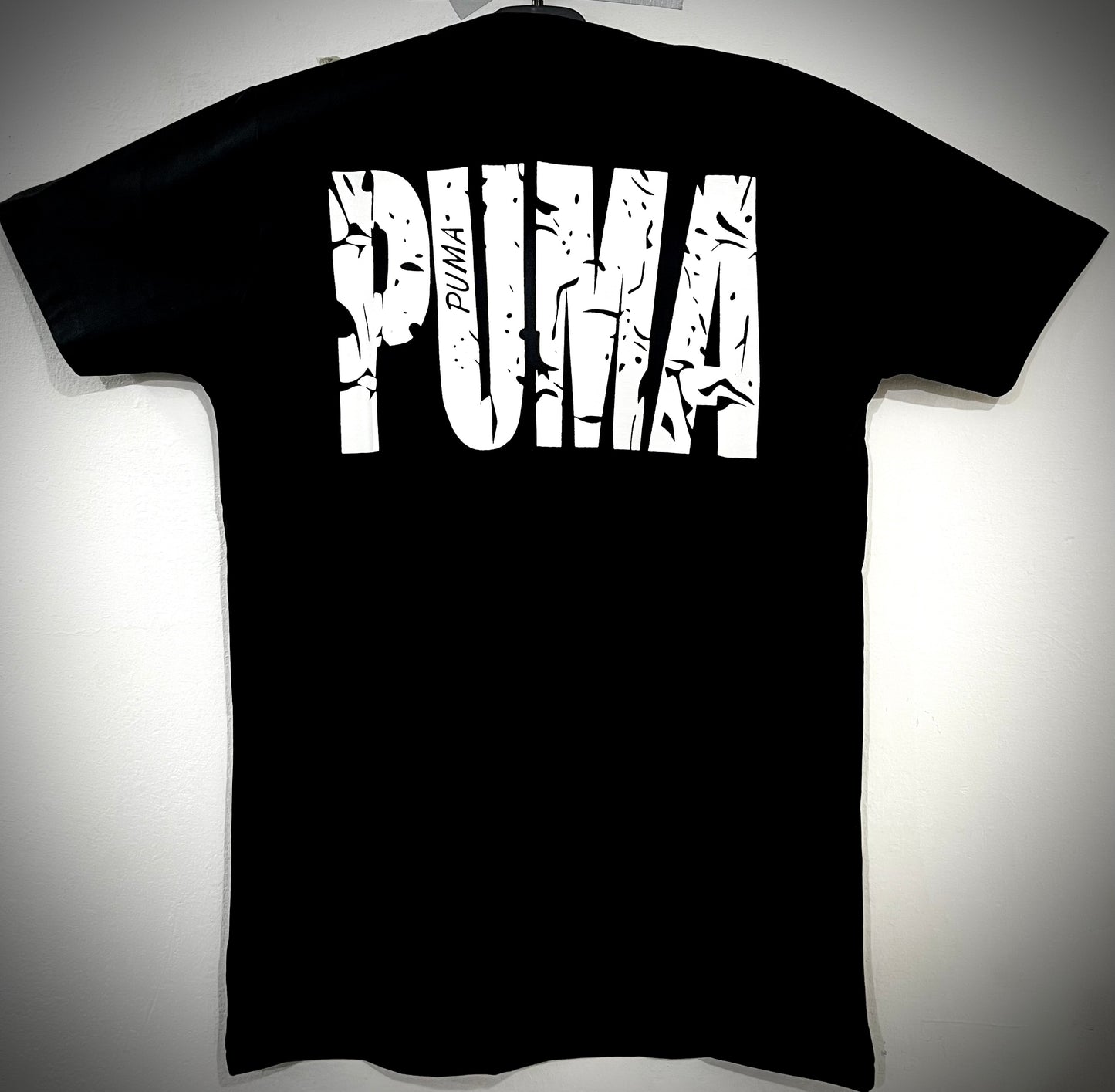 PUMA Black Round Neck Tshirt