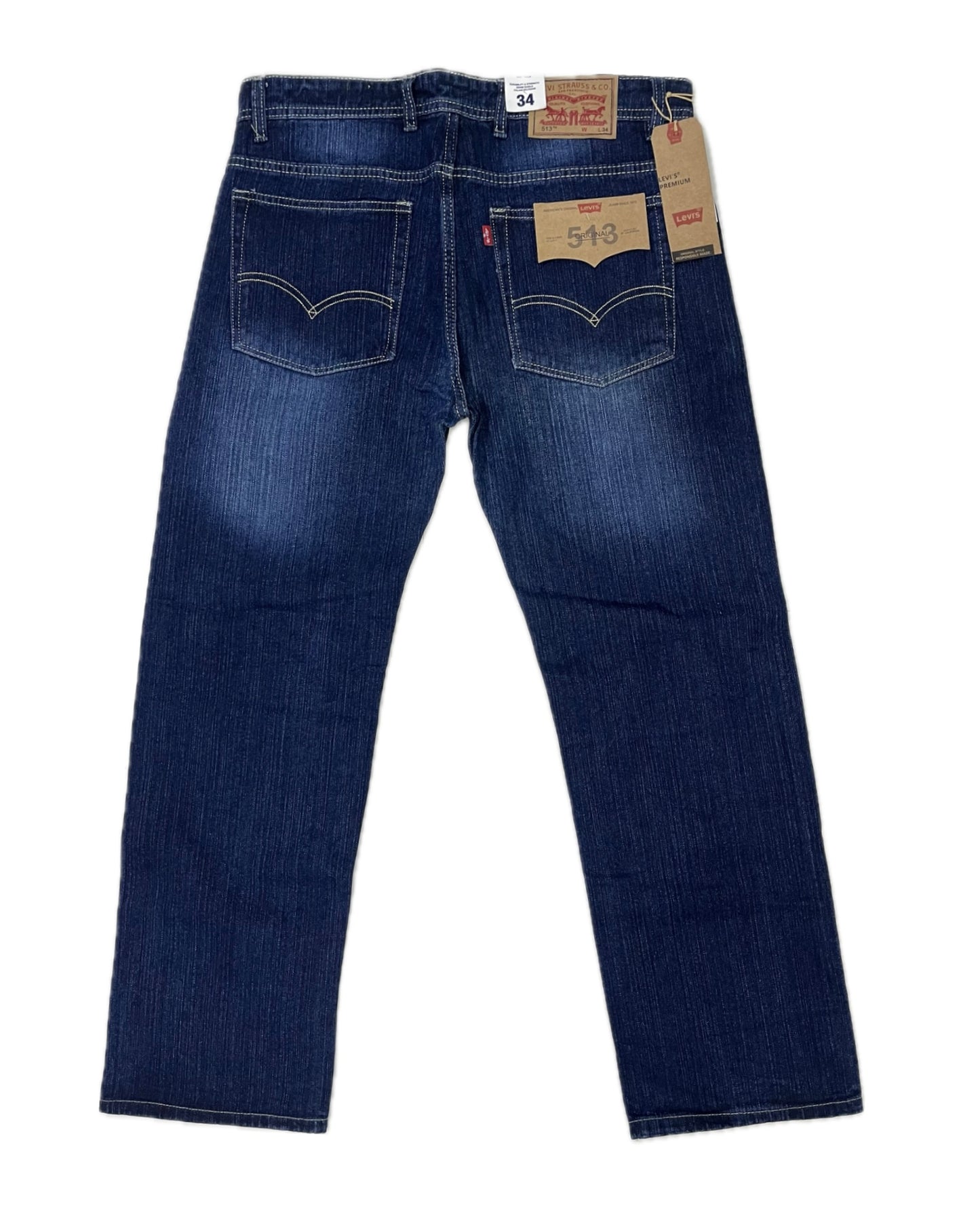 Levi's Dark Blue Straight Fit Jeans