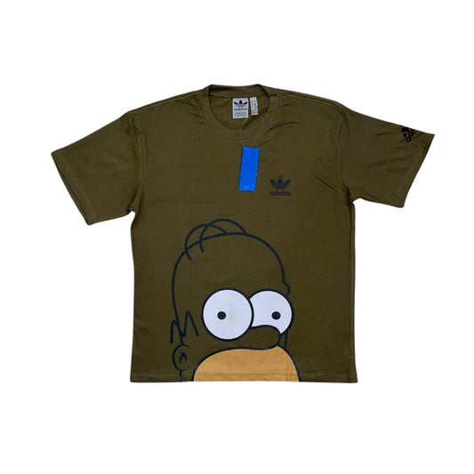 Adidas Oversized Tshirt - OLIVE GREEN