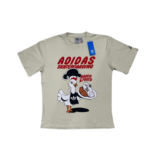 Adidas Oversized Tshirt - OFF WHITE