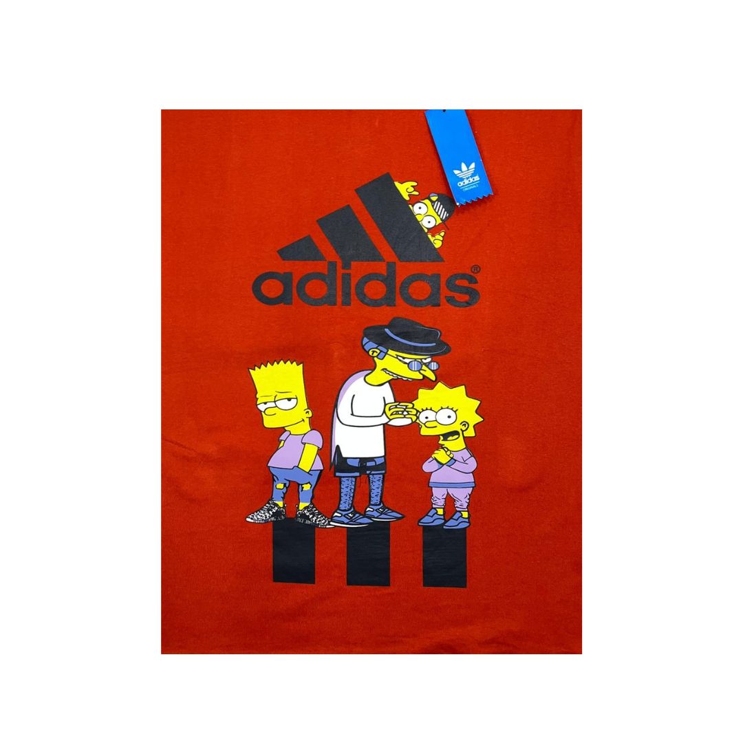 Adidas Oversized Tshirt - ORANGE