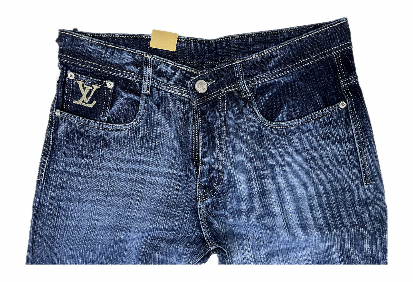 LV Blue Bootcut Jeans