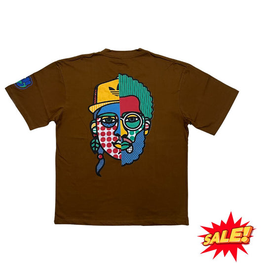 Adidas Oversized Tshirt - Brown