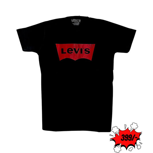 Levi's Black Round Neck Tshirt